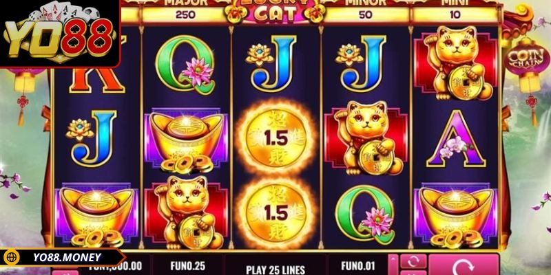 Mèo Tài Lộc YO88 - Trò Chơi Đậm Chất Á Đông Rất Hấp Dẫn 2 Luật của game nổ hũ mèo tài lộc