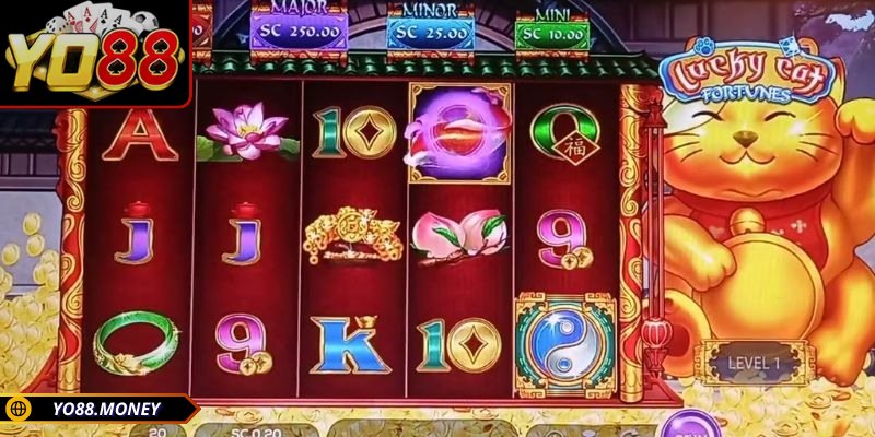 Mèo Tài Lộc YO88 - Trò Chơi Đậm Chất Á Đông Rất Hấp Dẫn 1 Thông tin chính về game mèo tài lộc YO88